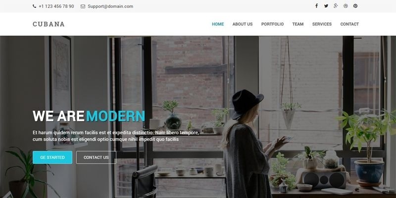 Cubana - Responsive Multipurpose Template