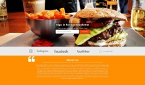 BurgerEaters - Restaurant HTML Template Screenshot 1