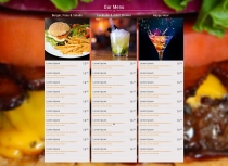 BurgerEaters - Restaurant HTML Template Screenshot 3