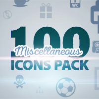 100 Miscellaneous Icons Pack