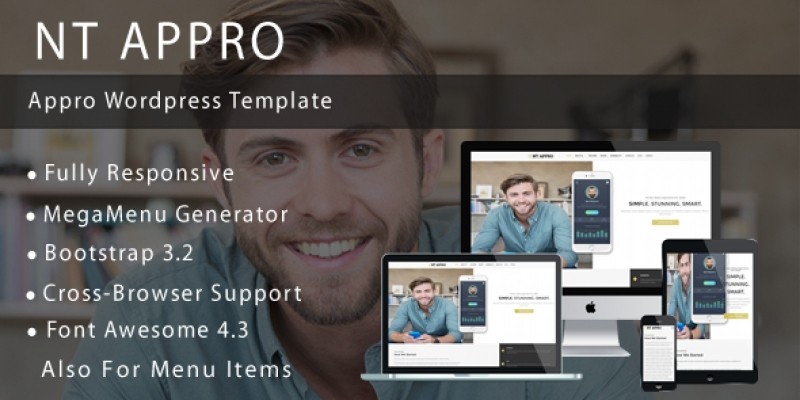 NT APPRO – App Presentation WordPress Theme