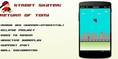 Street Skater - Android Game Source Code