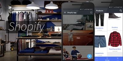 Shopify App - Full Android App Source Code