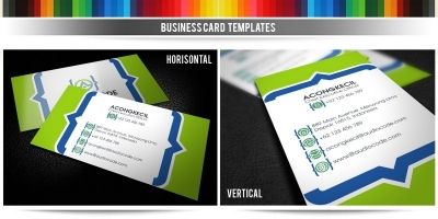 Audio Code - Business Card Template