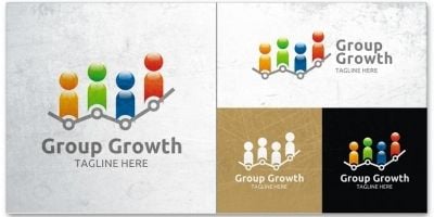 Group Growth - Logo Template