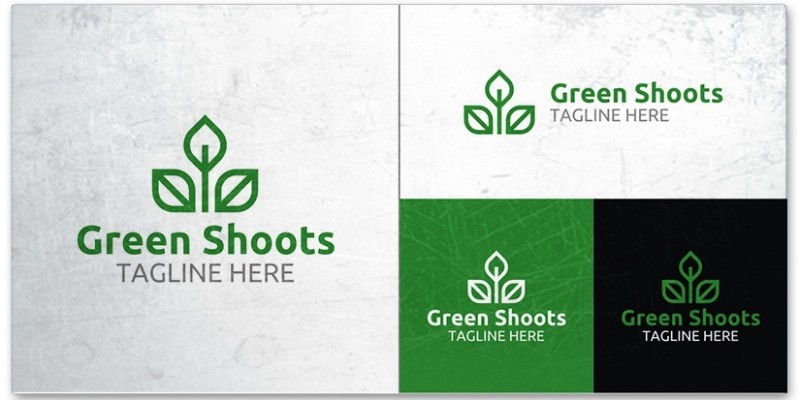 Green Shoots - Logo Template