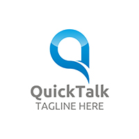 Quick Talk - Logo Template