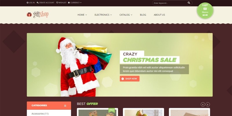 Giftshop Shopify Theme