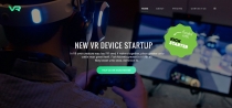 VR Startup - Bootstrap HTML Template Screenshot 1