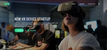 VR Startup - Bootstrap HTML Template Screenshot 3
