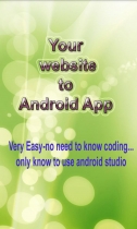Convert Website To App - Android Webview Template Screenshot 2