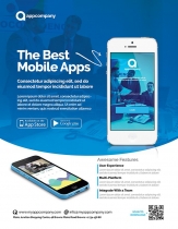 Mobile App Flyer Template Screenshot 2