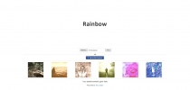 Rainbow - Image Filter PHP Script Screenshot 1