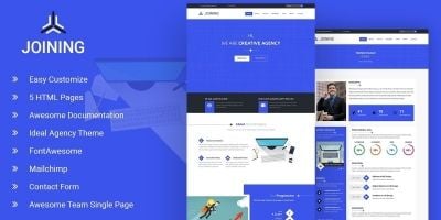 Joining - Agency HTML Template