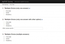 PHP Online Survey - PHP Script Screenshot 4