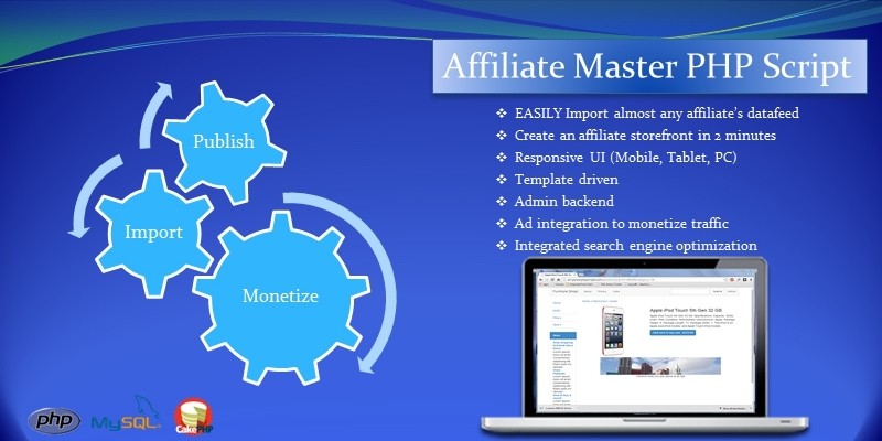 Affiliate Master PHP Script