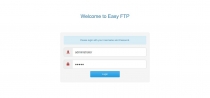 Easy FTP - Full Featured FTP Client PHP Script Screenshot 1