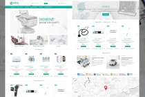 Medical Equipment Magento Theme Screenshot 3