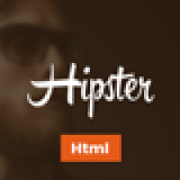 Hipster - Responsive HTML Landing Page