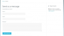 Secure Contact Form PHP Script Screenshot 2