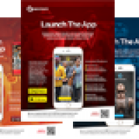Mobile App Flyer Template Volume 2