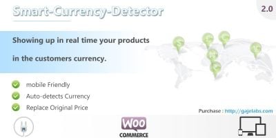 Smart Currency Detector - WooCommerce Plugin