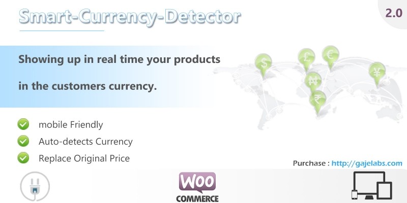 Smart Currency Detector - WooCommerce Plugin