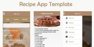Recipe App Android Template