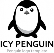Icy Penguin - Logo template Screenshot 1