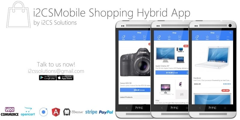 Ionic Opencart Mobile App Template