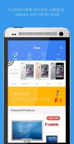 Ionic Opencart Mobile App Template Screenshot 1