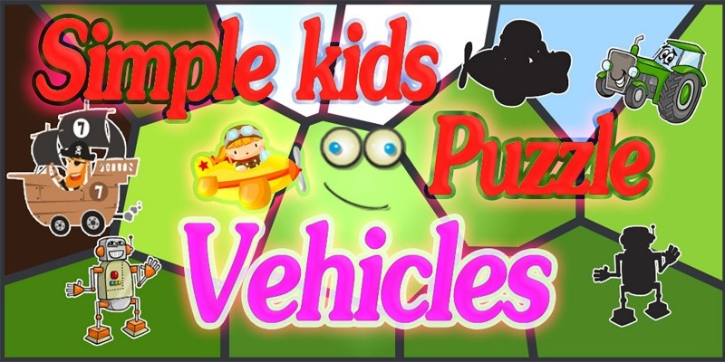 Simple Kids Puzzle Vehicles - Unity Source Code