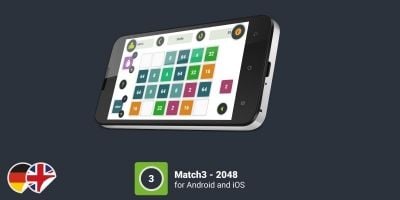 Match3 2048 - Construct 2 Game Template