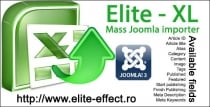 Elite-XL - Excel Importer Joomla Extension Screenshot 2