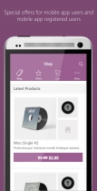 Ionic WooCommerce Mobile App Template Screenshot 2