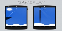 Sky Blue - Buildbox Android Game Template Screenshot 1