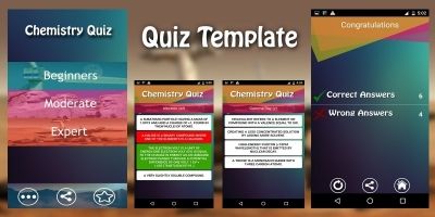 Quiz App Template - Android App Source Code