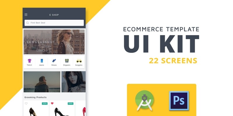 Shoppy - eCommerce Android Studio UI KIT
