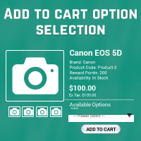 Add To Cart Option Selection - OpenCart Extension