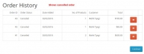 Cancel Order - OpenCart Extension Screenshot 1