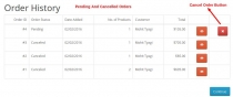 Cancel Order - OpenCart Extension Screenshot 3