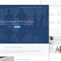 Grow Consulting - Business HTML Bootstrap Template