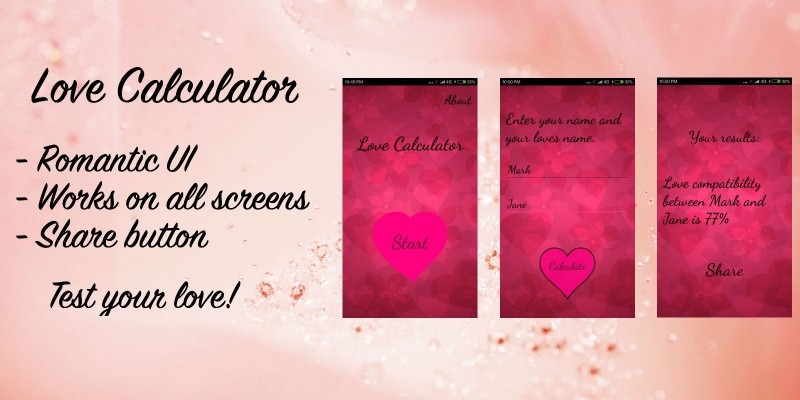 Love Calculator - Android App Source Code