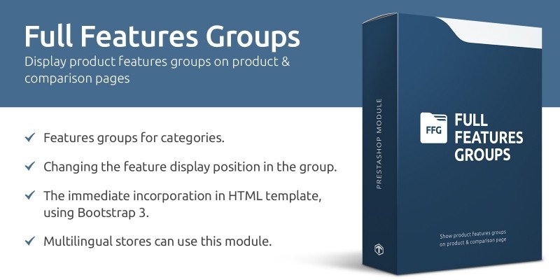 Full Features Groups - PrestaShop Module