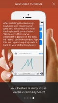 Gesture Based Keyboard - iOS App Template Screenshot 4