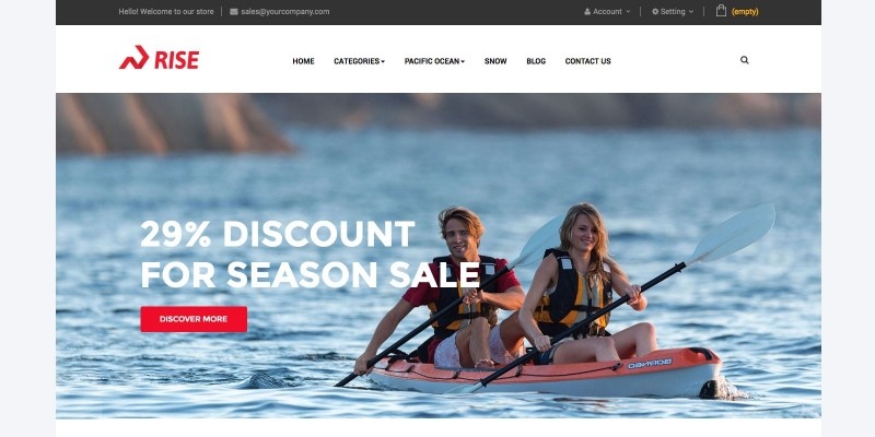 Ap Sailing Prestashop Theme