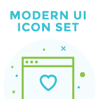Modern UI Icon Set