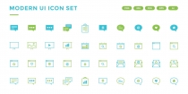 Modern UI Icon Set Screenshot 2