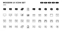 Modern UI Icon Set Screenshot 3