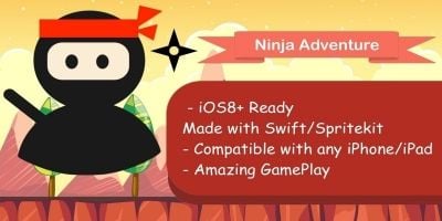 Ninja Adventure - iOS Game Template
